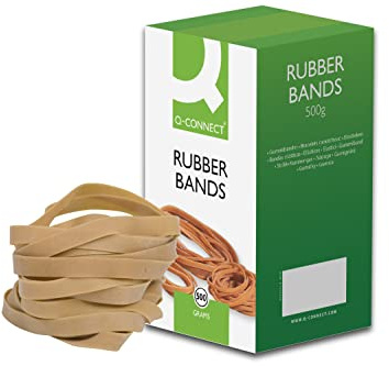 Connect Rubber bands 12 x 150 mm 500 g goma elástica - Elástico (1,2 cm, 15 cm, 500 g)
