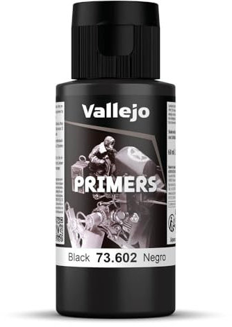 Vallejo Modell Farbe 60 ml Polyurethan-Primer Schwarz