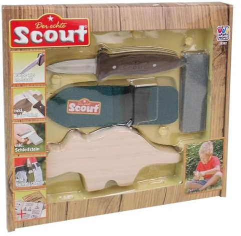 Happy People 19382 Der Echte Scout Schnitz-Set