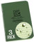 Rite In The Rain Wetterfestes Mini-Notizbuch, 8,9 x 11,4 cm, grüner Einband, Universal-Muster, 3er-Pack (Nr. 971FX-M), 4,625 x 3,5 x 0,125