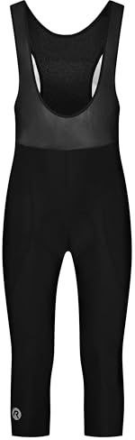 Rogelli, Salopette a 3/4 da Ciclismo Uomo De Luxe, Nero (Schwarz), L