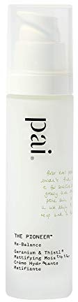 Pai Skincare Crème De Jour Régulatrice Géranium & Carthame, Peaux Sensibles Mixtes Et Grasses,