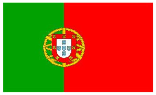 Drapeau national du Portugal 1,2 x 1,8 m