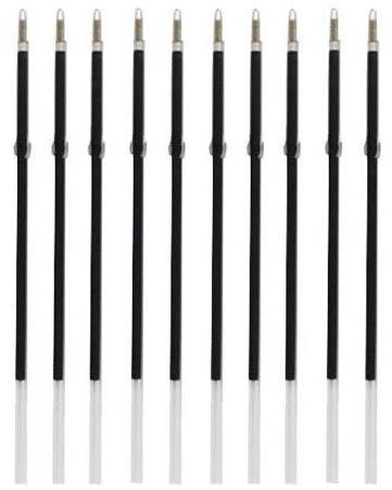 NEO+ - Lot de 10 recharges pour stylo seringue fantaisie Biro - Encre bleue