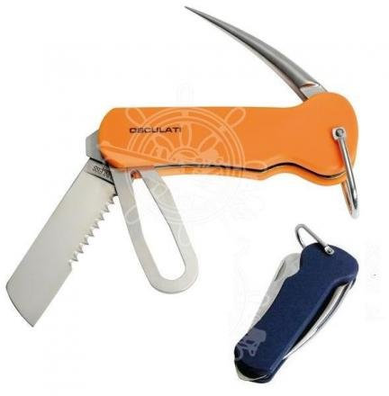 OSCULATI Coltello da Mare Manico Blu