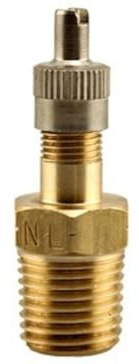SCHRADER AIR VALVE, 1/4 LF