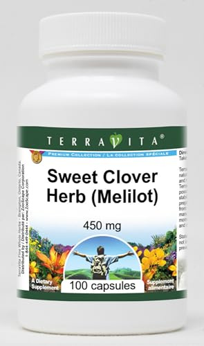 Sweet Clover Herb (Melilot) - 450 mg (100 Capsules, ZIN: 512671)