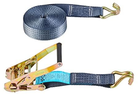 Connex B34414 Sangle de serrage à cliquet avec crochet maxi 5000 kg 50 x 8000 mm