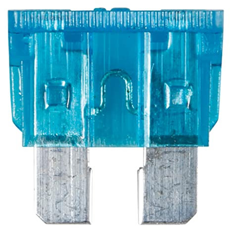OROK - Lot de 10 fusibles 15A enfichables Bleu, fusible Voiture 15A, fusible Plat - pour Tous Types de véhicules (véhicules Utilitaire, engins agricoles...)