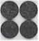 peha Filzgleiter - Möbelgleiter selbstklebend - 5,0 mm stark, rund 50 mm (4 STK.)