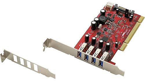 Renkforce 4 Port USB 3.2 Gen 1 Controllerkarte USB-A PCI