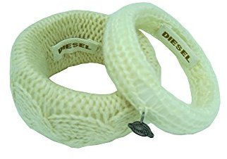 Diesel 2-KNITTALET SET 00CHUW00JPX Damen Armreif, beige
