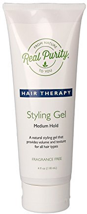 Real Purity Haarstyling-Gel ohne Parfüm, 120 ml