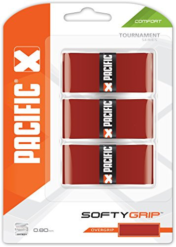 Pacific Unisex Softy Grip Griffband, rot, 0.80mm EU