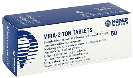 MIRA 2 Ton Plaque Einfärbe Tabletten 50 St