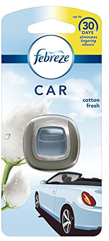 Febreze Cotton Fresh Car Clip Air Freshener - Pack of 6