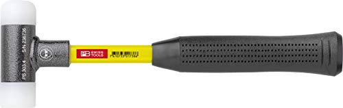 PB Swiss Tools Kunststoffhammer PB 303 mit Stiel aus Glasfasermaterial, Rückschlagfrei, 100% Swiss Made, Lebenslange Garantie, 755g, Größe 5