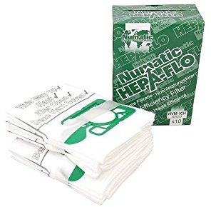 Lot de 10 sacs Numatic NVM-1CH pour aspirateur Henry