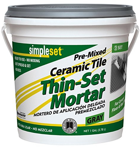 Custom Building Products SimpleSet Gray Thin-Set Mortar 1 gal.