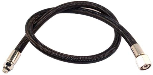 Frusta erogatore FLEX, nero 213 cm.