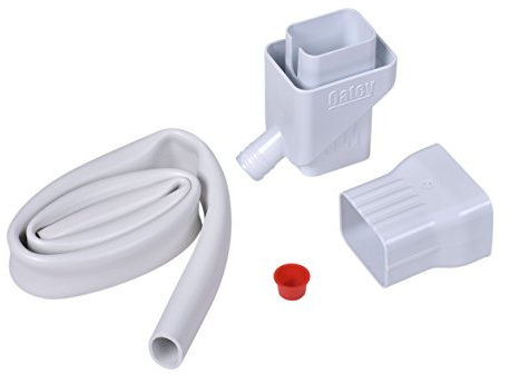 Oatey Mystic Rainwater Collection System, 2 in. x 3 in., White