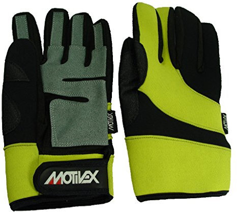 MOTIVEX Segelhandschuhe Neopren Gelb Grösse XXXL