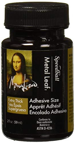 Speedball Mona Lisa Metal Leaf Adhesive, Extra Thick, 2 oz