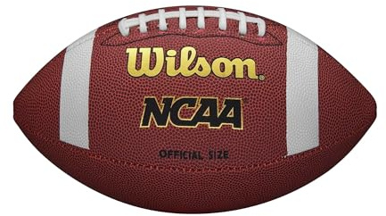 Wilson NCAA Composite Football - Official Size, Brown, 1