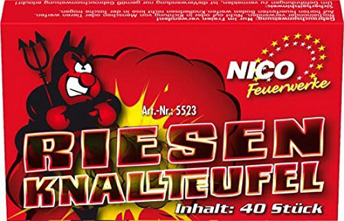40 Riesen Knallteufel, Klasse1 im Karton, 24 Karton