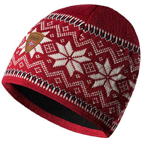 Dale of Norway Garmisch Unisex Hat 100% Merino Wool Hat Beanie for Men & Women