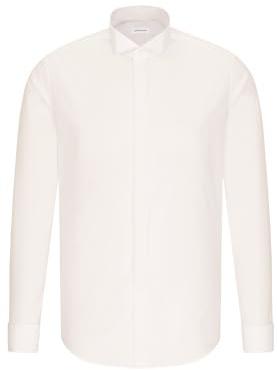 Seidensticker Uomo George Party Camicia, Bianco (Weiß), 39