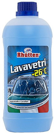 Lavavetri Concentrato -26°C, Per Vaschette Lavavetri e Lavafari, Da Diluire, Invernale Antigelo fino -26°C,1L