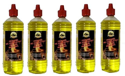 Alte prestazioni bio Fuoco gel - Selezionare 5, 12, 24 litri (5 Litri)