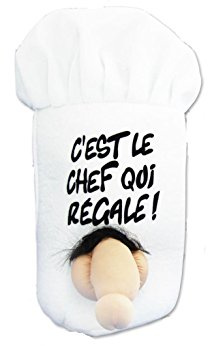 Toque C'Est Le Chef Qui Régale! - Taille Unique