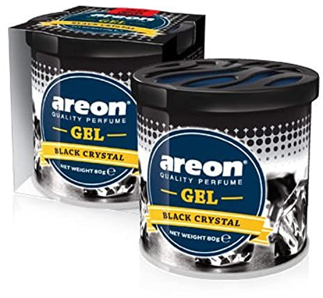 Areon, deodorante per ambienti in gel, in pratica lattina, Black Crystal