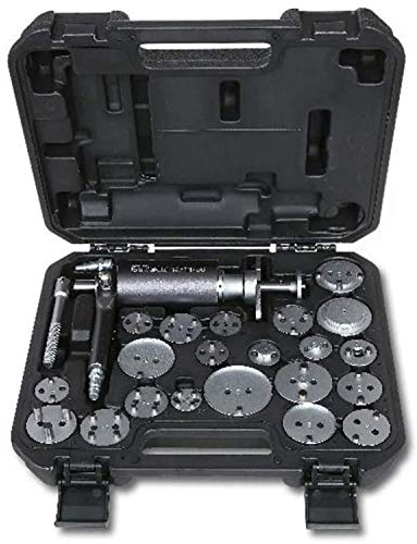 Beta 1471M/C22 - Utensile pneumatico per arretrare e ruotare i pistoncini dei freni a disco destrorsi e sinistrorsi con accessori