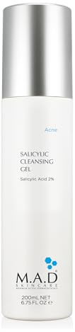 M.A.D Skincare Salicylic Cleansing Gel - Acne Facial Wash 200ml