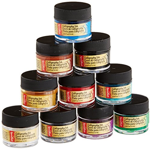 Speedball Art Products SB3132 Calligraphy Ink Palette Kit