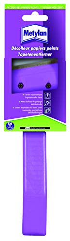 METYLAN Herramientas Despegador de papel pintado, elimina fácilmente el papel pintado una vez que se empapa en un despegador líquido