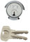 YALE Y6KP1109CH Cilindro de llanta de Repuesto, Apto para Puertas de 38-57 mm, Incluye 6 Llaves, P-Cromo, 6 Keys