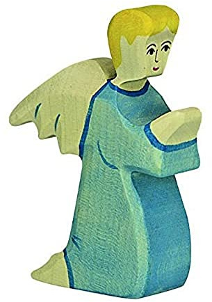 Holztiger - 2041170 - Figurine - Ange 2 En Bleu
