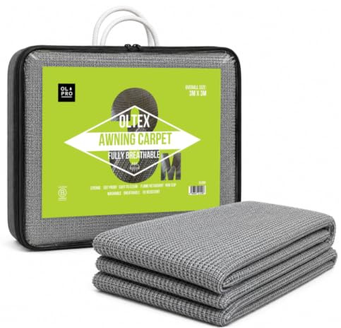 OLPRO Outdoor Leisure Products OLTEX Tapis de Sol Respirant pour auvent – 3 m x 3 m