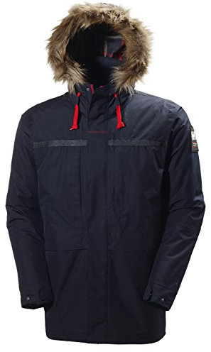 Helly Hansen Coastal 2 Parka Chaqueta, Azul Navy, XL Hombre