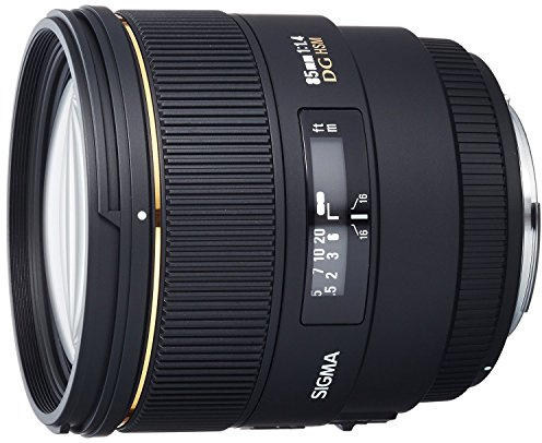Sigma 85mm f/1.4 EX DG HSM Large Aperture Medium Telephoto Prime Lens for Canon Digital SLR Cameras