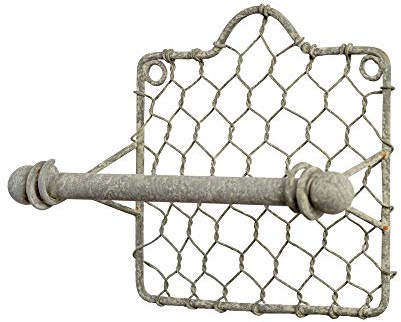 Colonial Tin Works Chicken Wire Toilet Paper Holder