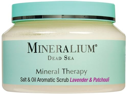 Mineralium - Scrub Esfoliante al Sale del Mar Morto - Rigenera e Idrata - Oli Naturali di Avocado e Jojoba - Senza Parabeni né Solfati - 500ml