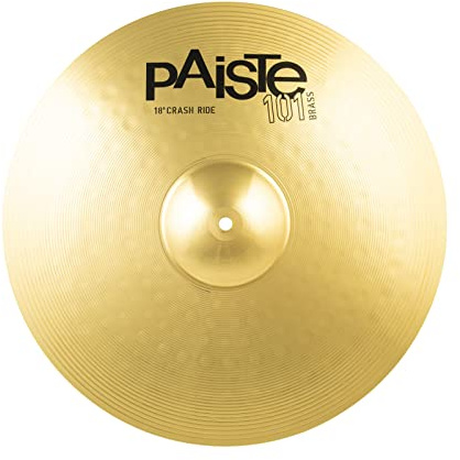 Paiste 101 Brass Crash Ride 18 - Crash Ride Cymbal