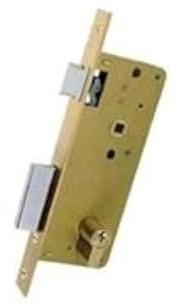 Ezcurra M38868 - Cerradura embutir hierro latonado 4000-40
