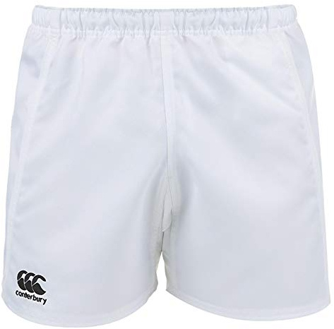 Canterbury Advantage Rugby Pantalones Cortos, Hombre, Blanco, 2XL