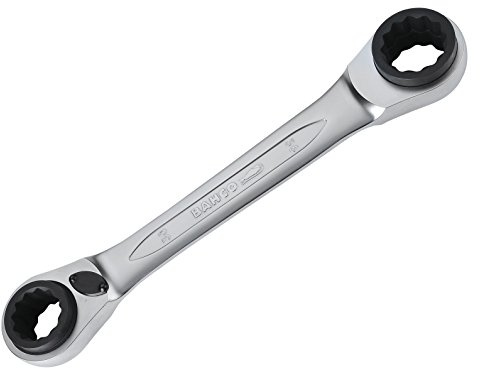 Bahco BHS4RM-30-36 Umschaltbarer Ratschenschlüssel, 30 x 32 x 34 x 36 mm